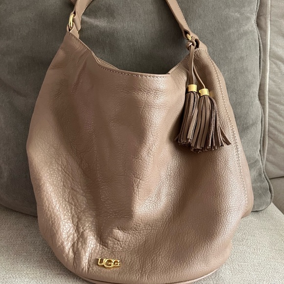 Genuine leather UGG purse